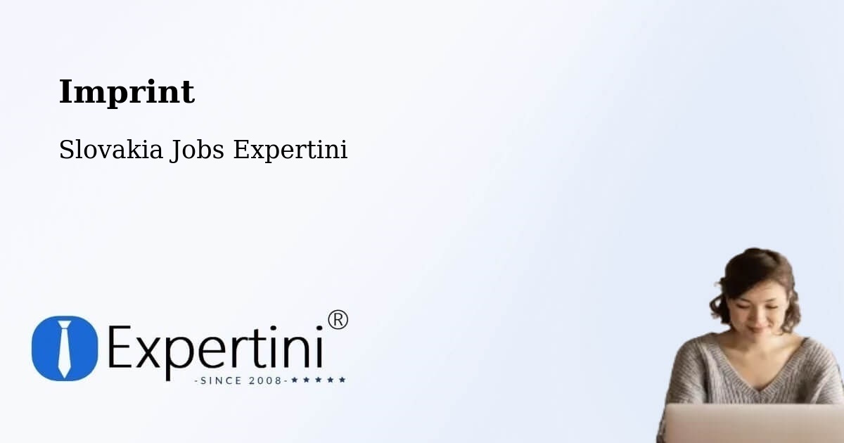 Imprint – Okres Ilava - Slovakia Jobs Expertini